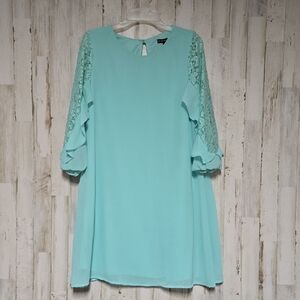 My Michelle Teal Dress